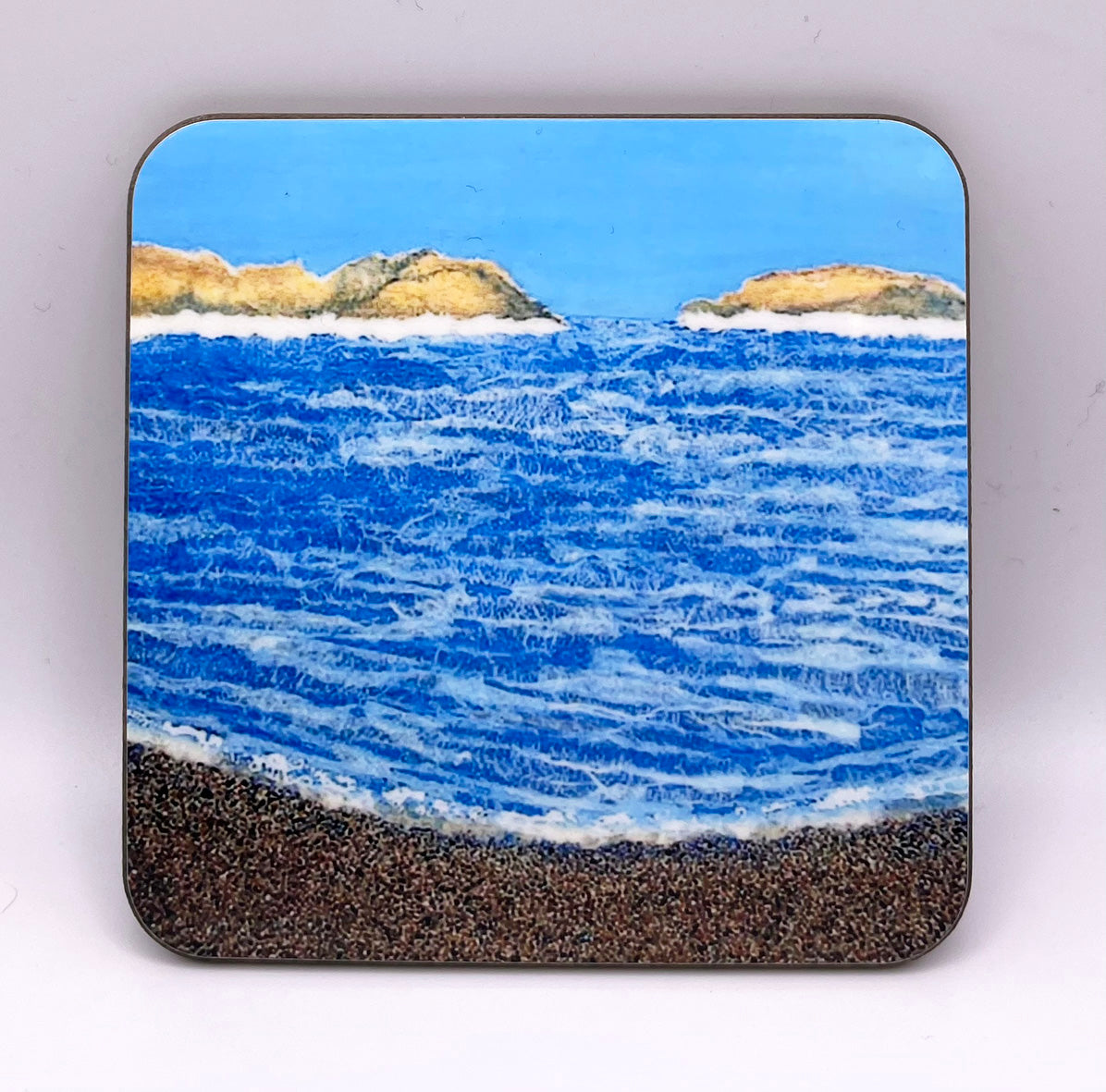 Beach Collage Coaster