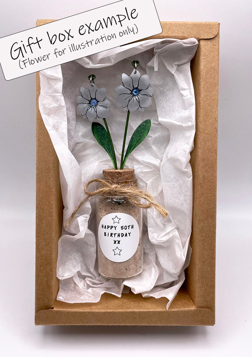 Lily - Arum Lily - Mini lily - Flowers in a jar - Mini flowers - flower Lily gift - Miniature flowers - flower gift - Lily gift