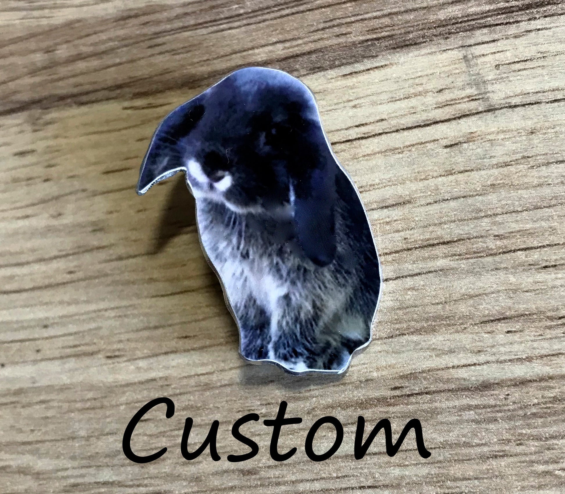 Custom pet brooch - custom pet badge - custom pet pin - pet brooch - personalised pet brooch - pet photo brooch