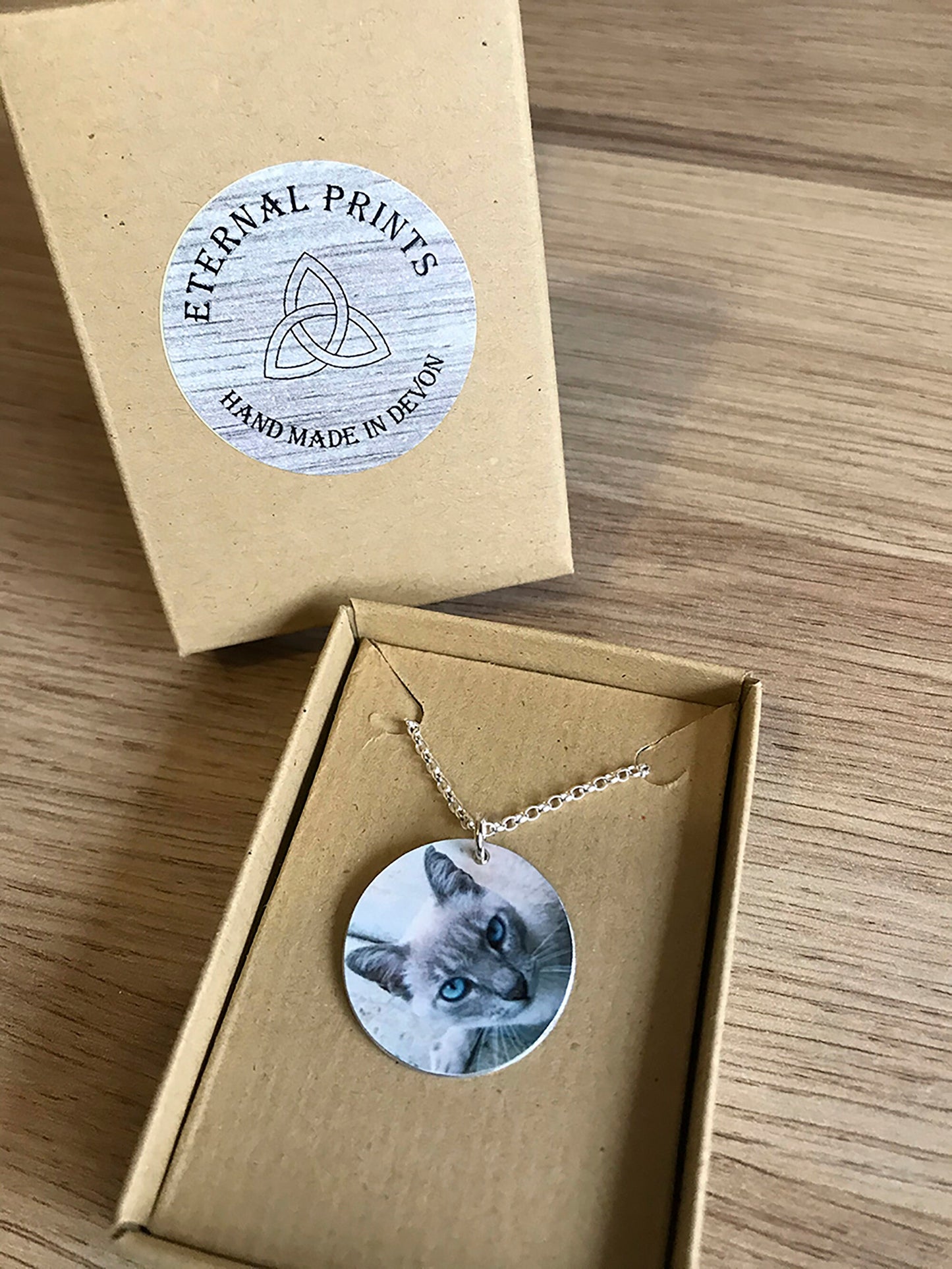 Custom Cat Pendant - Round Custom Cat - Cat Necklace - Cat Necklace - Cat Lover - Cat Gift - Photo Pendant - Cat Photo Round Pendant