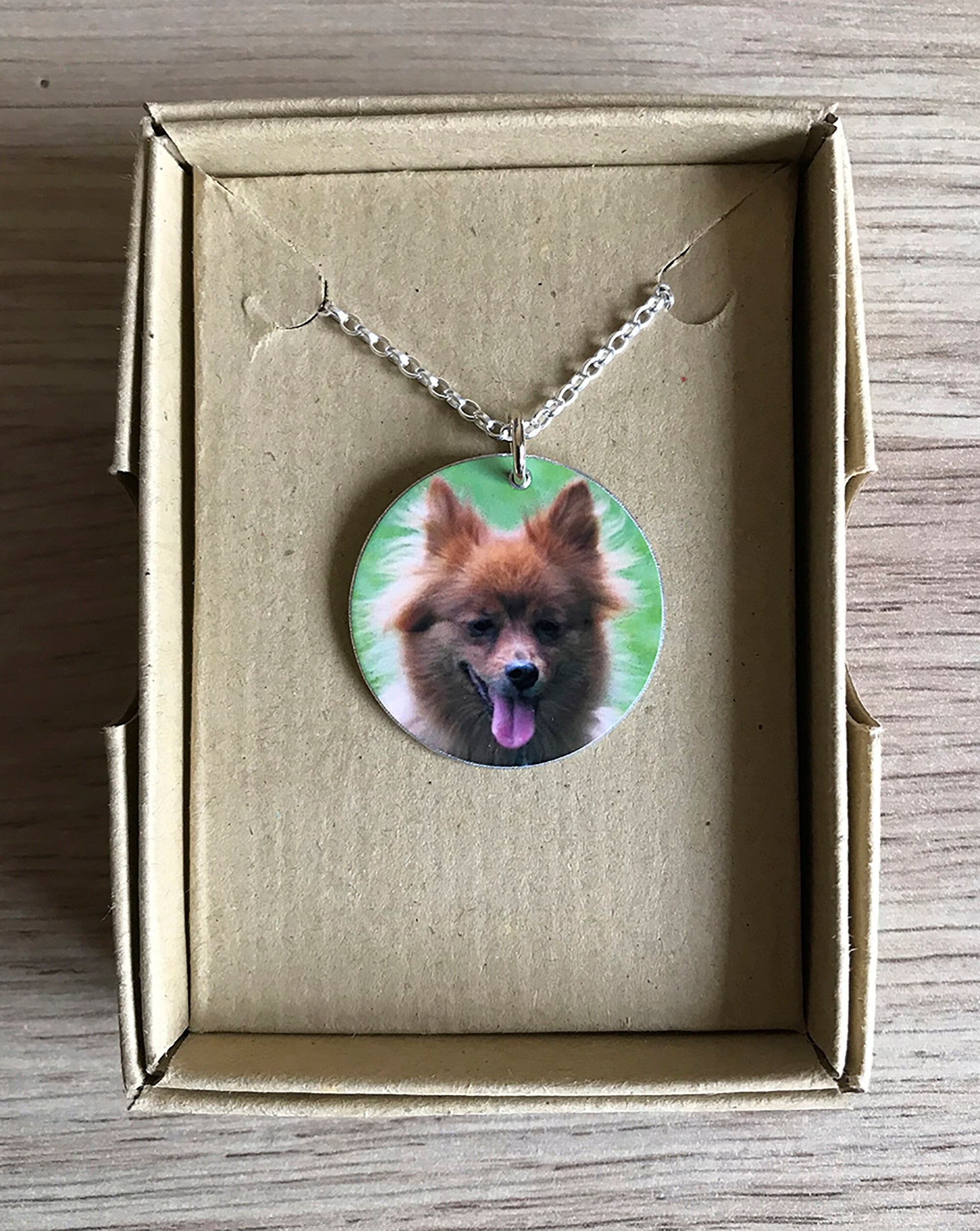 Custom Dog Pendant - Round Custom Dog - Dog Necklace - Dog Necklace - Dog Lover - Dog Gift - Photo Pendant - Dog Photo Round Pendant