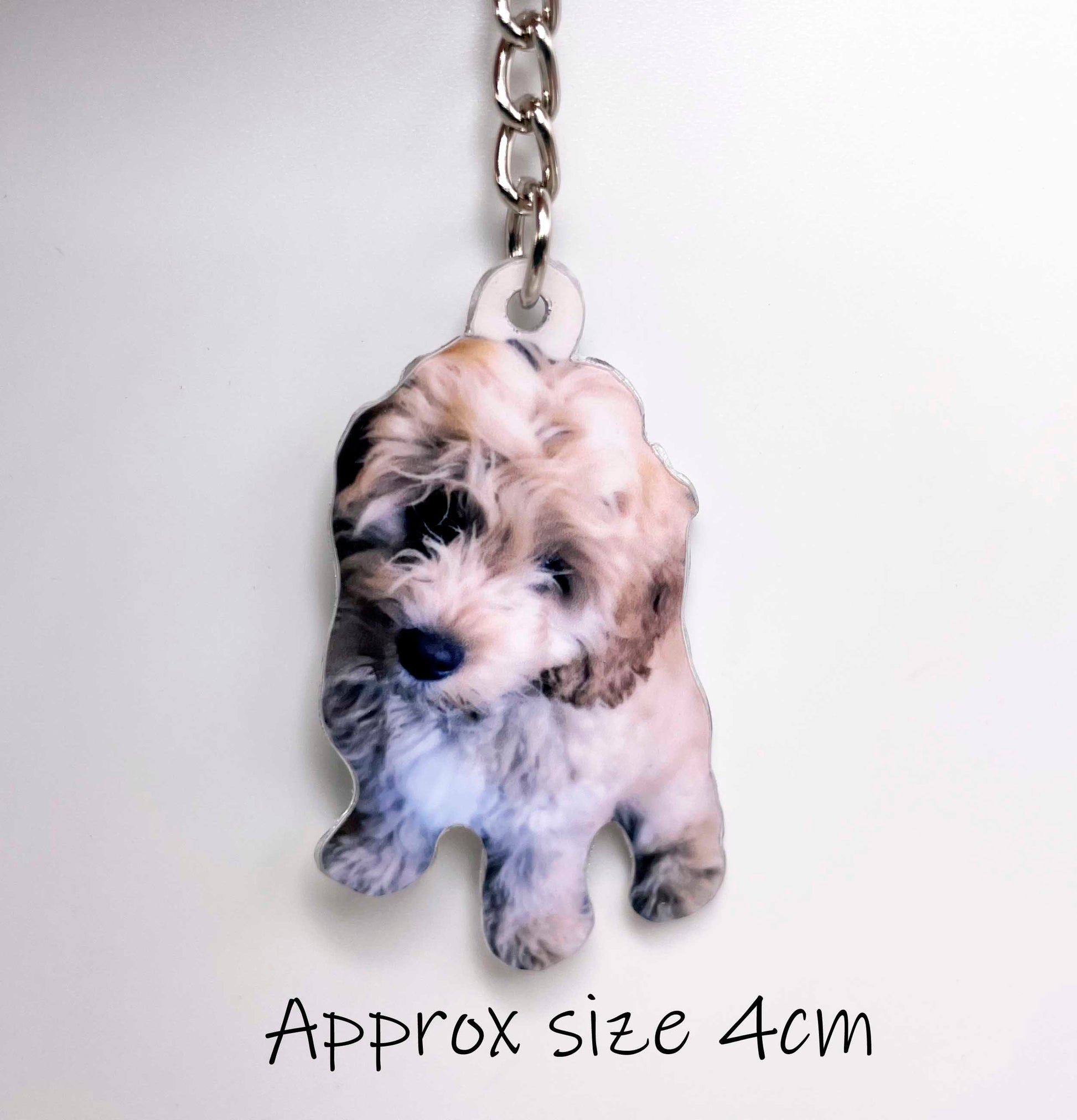 Dog Keychain - Dog Photo Keyring - Dog Pet Gift - Custom Pet Keychain - Custom Dog Gift - Personalized Dog - Dog Gift - Dog Lover Gift