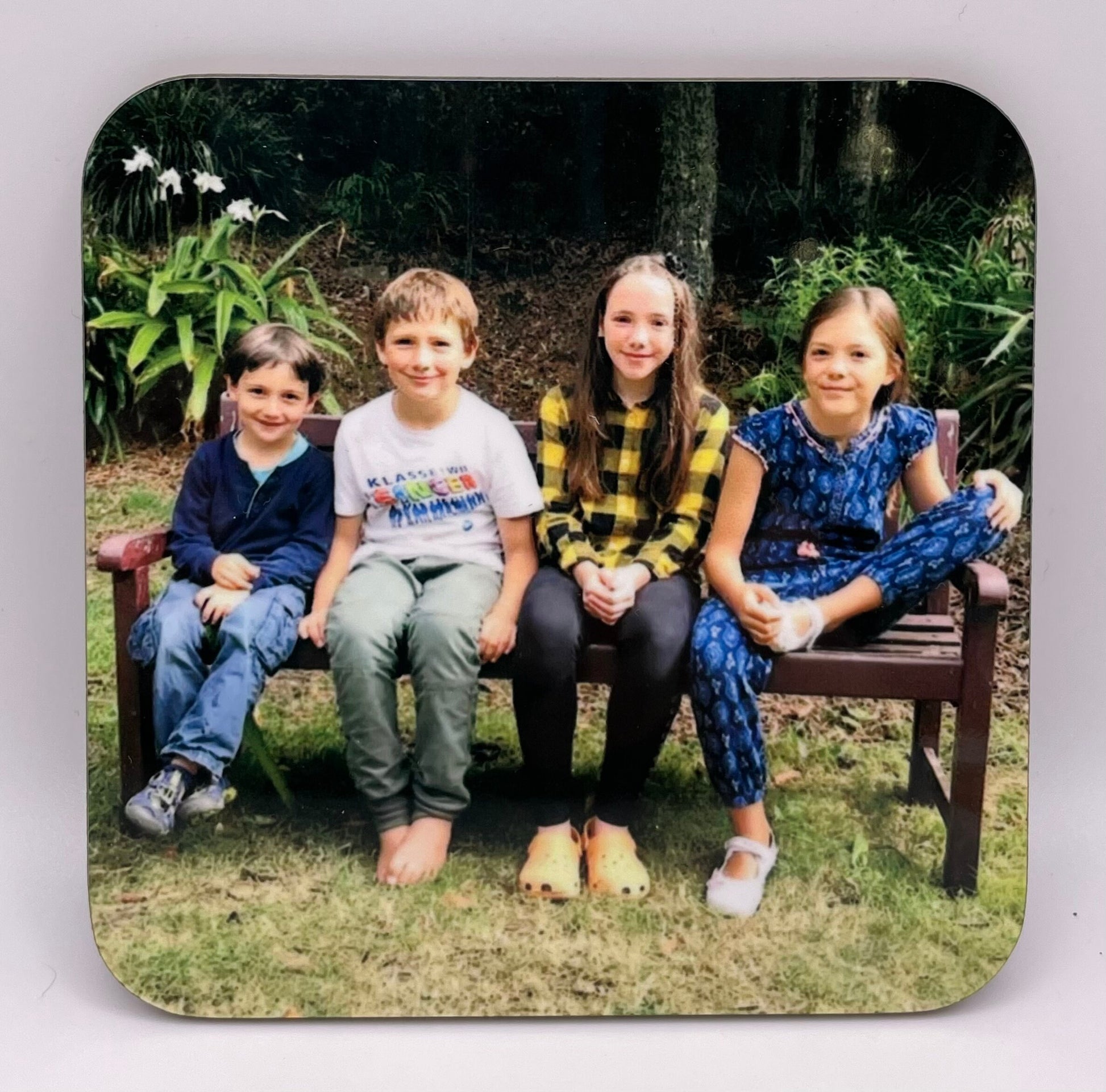 Family coasters - photo coaster - personalised coaster - dog coaster - custom photo